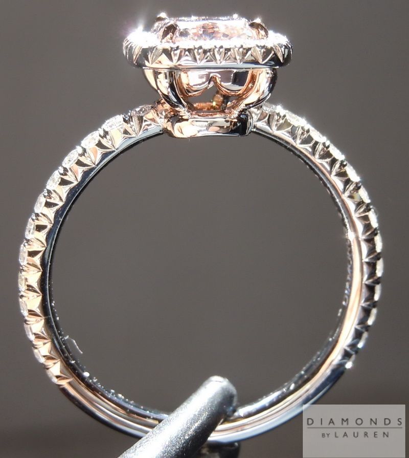 hand forged diamond ring
