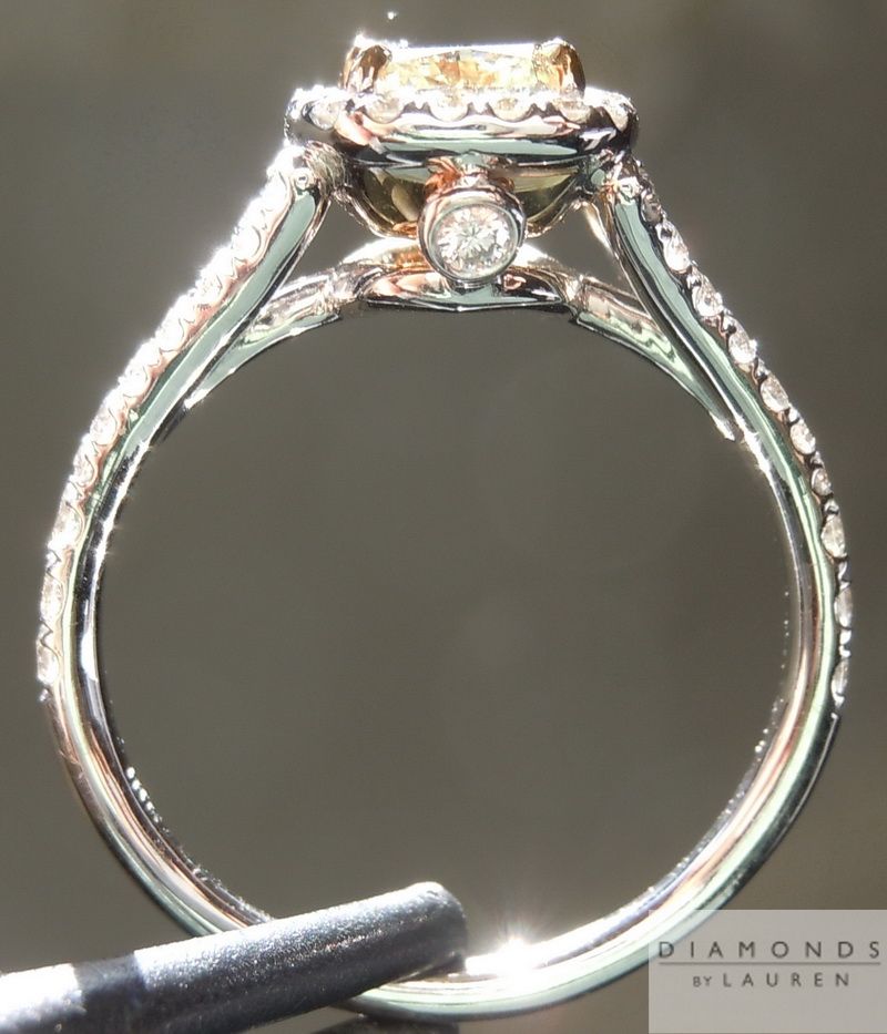 diamond halo ring