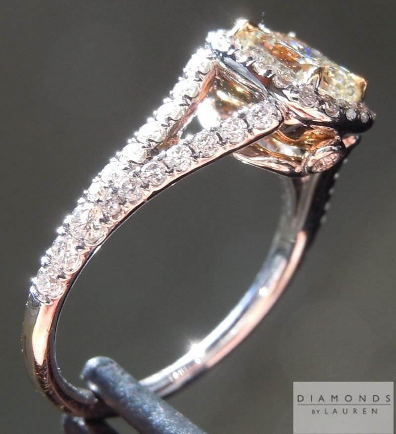 diamond halo ring