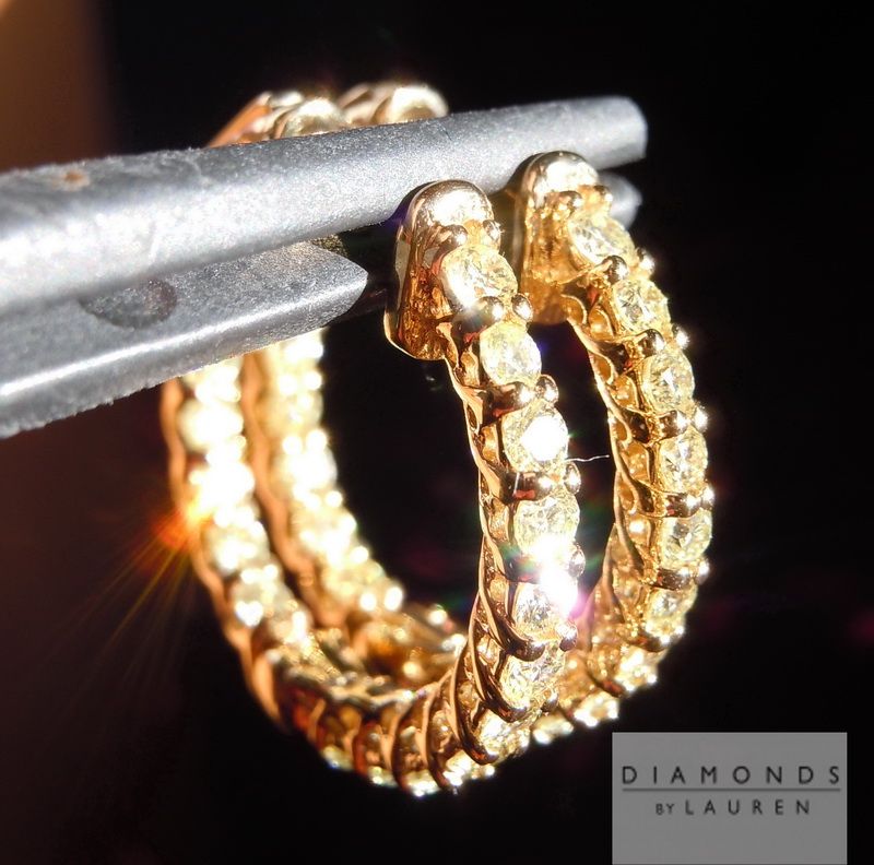 diamond dangle earrings