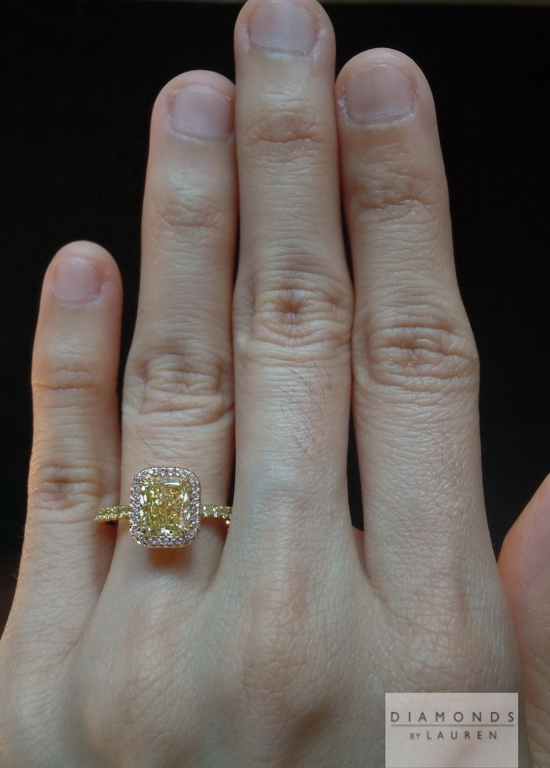 pink diamond ring