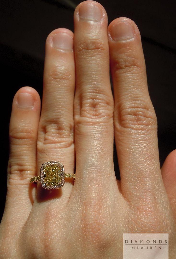 pink diamond ring