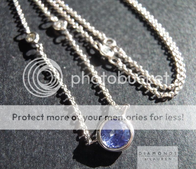 blue sapphire necklace