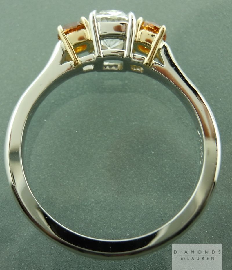hand forged diamond ring