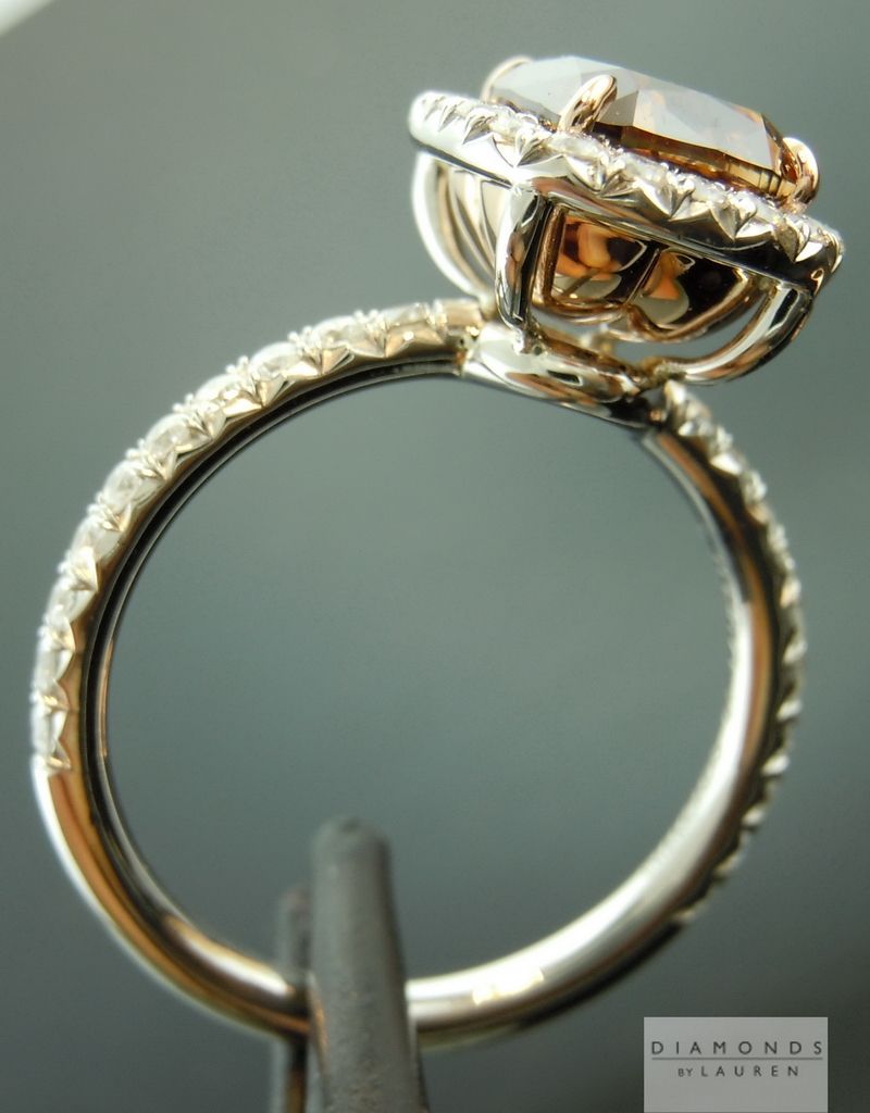 hand forged diamond ring