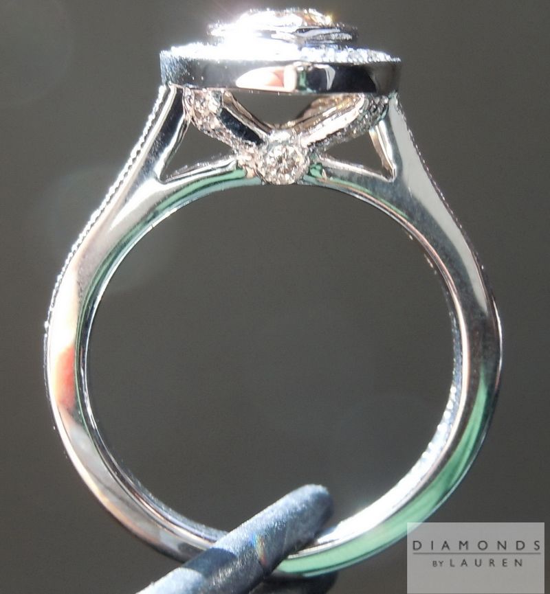 natural brown diamond ring