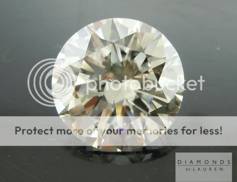 5.01ct J VS2 Round Brilliant Diamond