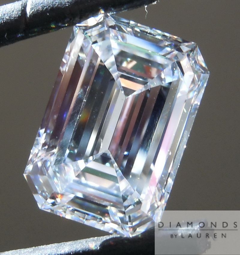 completely colorless diamond