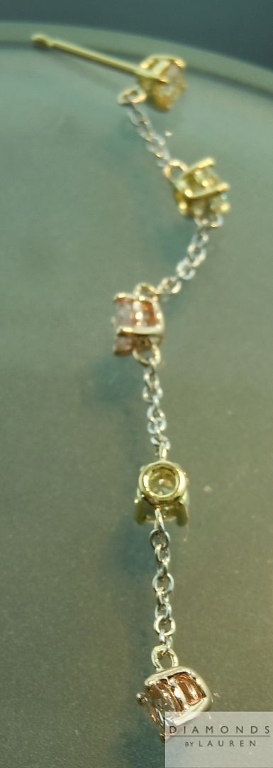 diamond dangle earrings