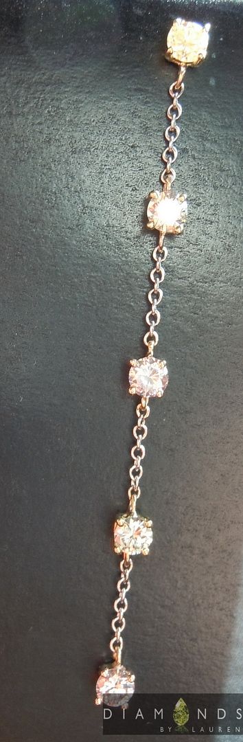 diamond dangle earrings