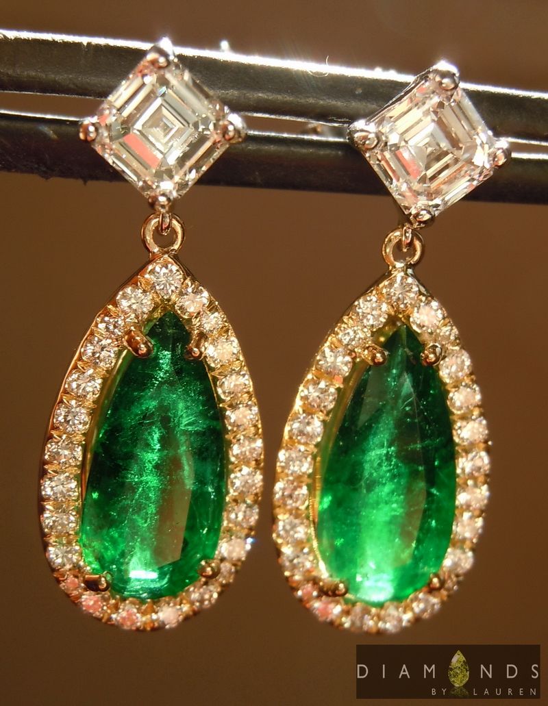 emerald earrings