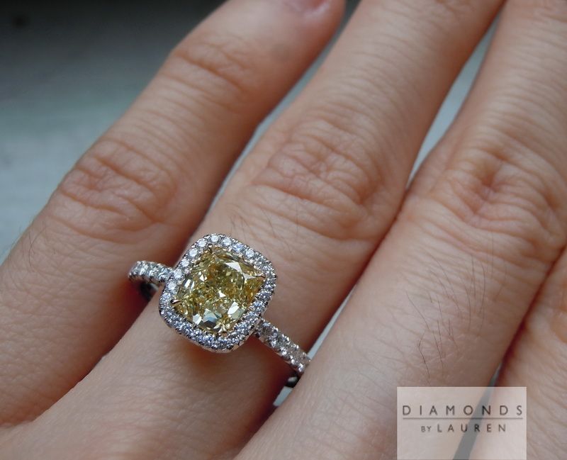 natural pink diamond ring
