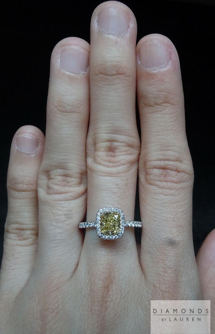 natural pink diamond ring