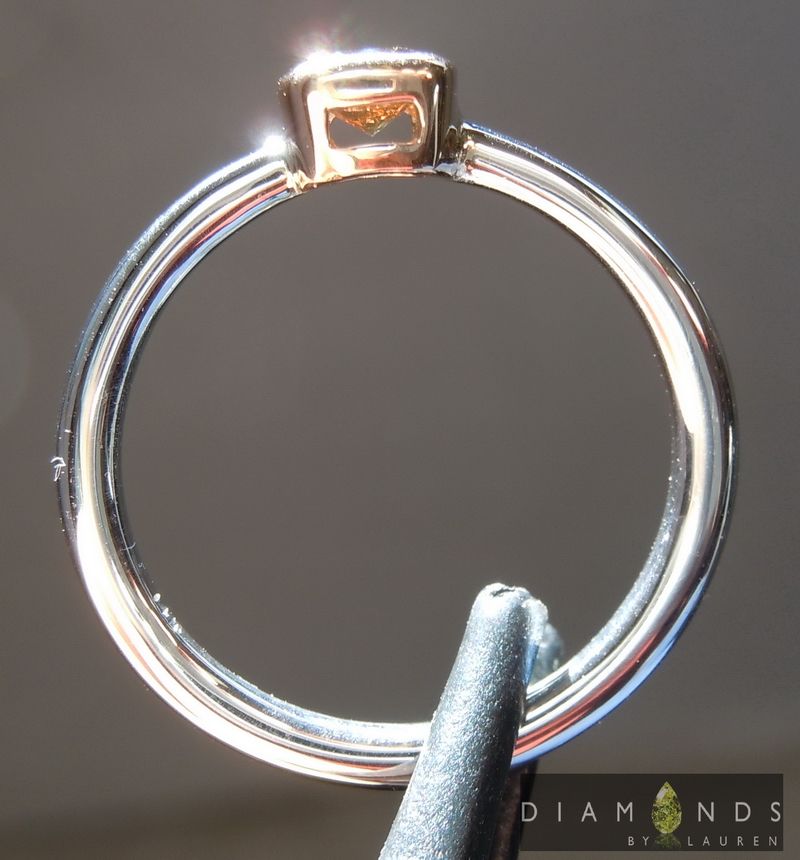 brown diamond ring