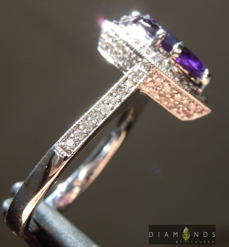 diamond halo ring