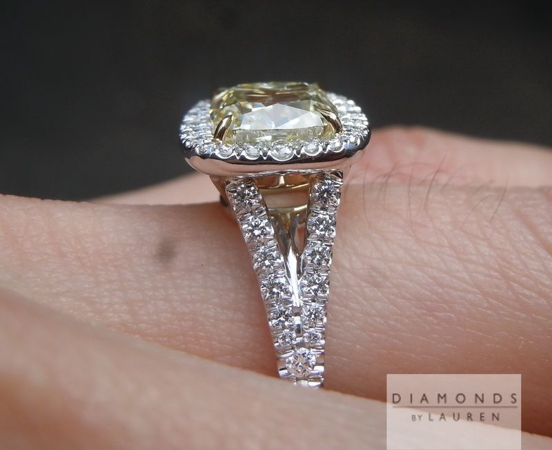 diamond halo ring