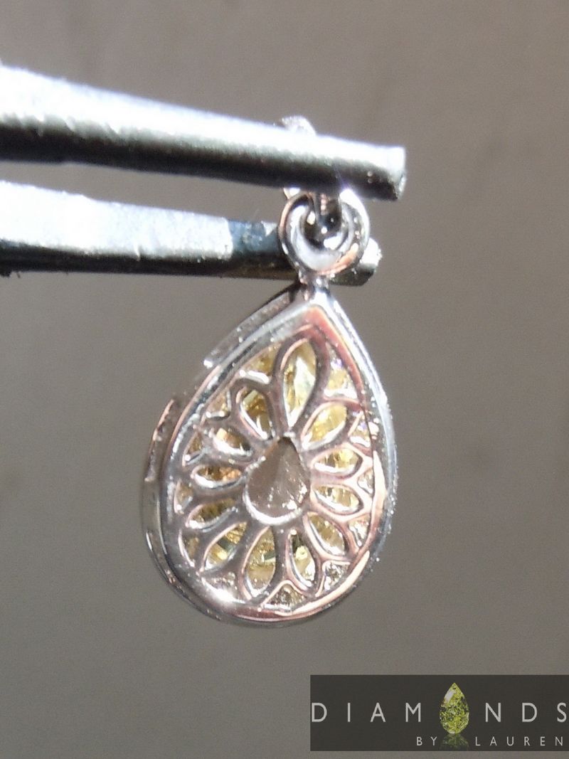 morganite pendant