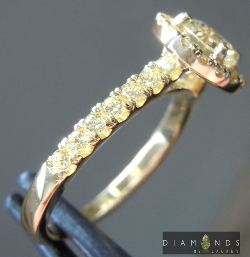 canary diamond ring