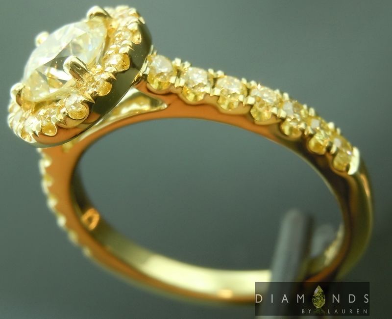 diamond halo ring