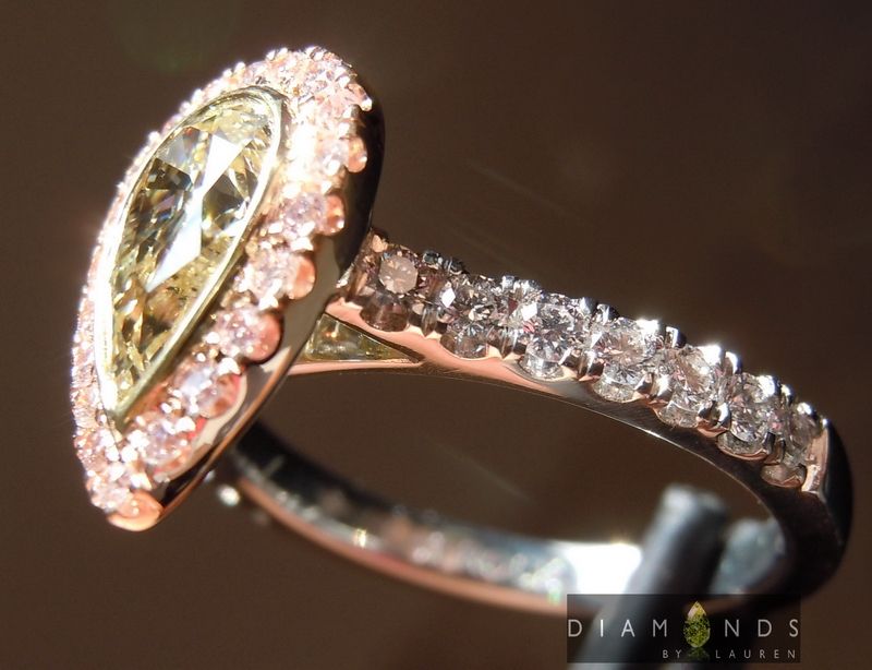 diamond halo ring