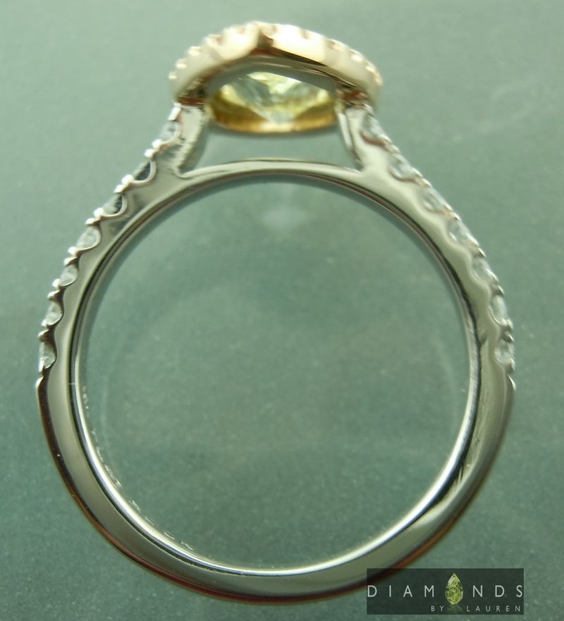 diamond halo ring