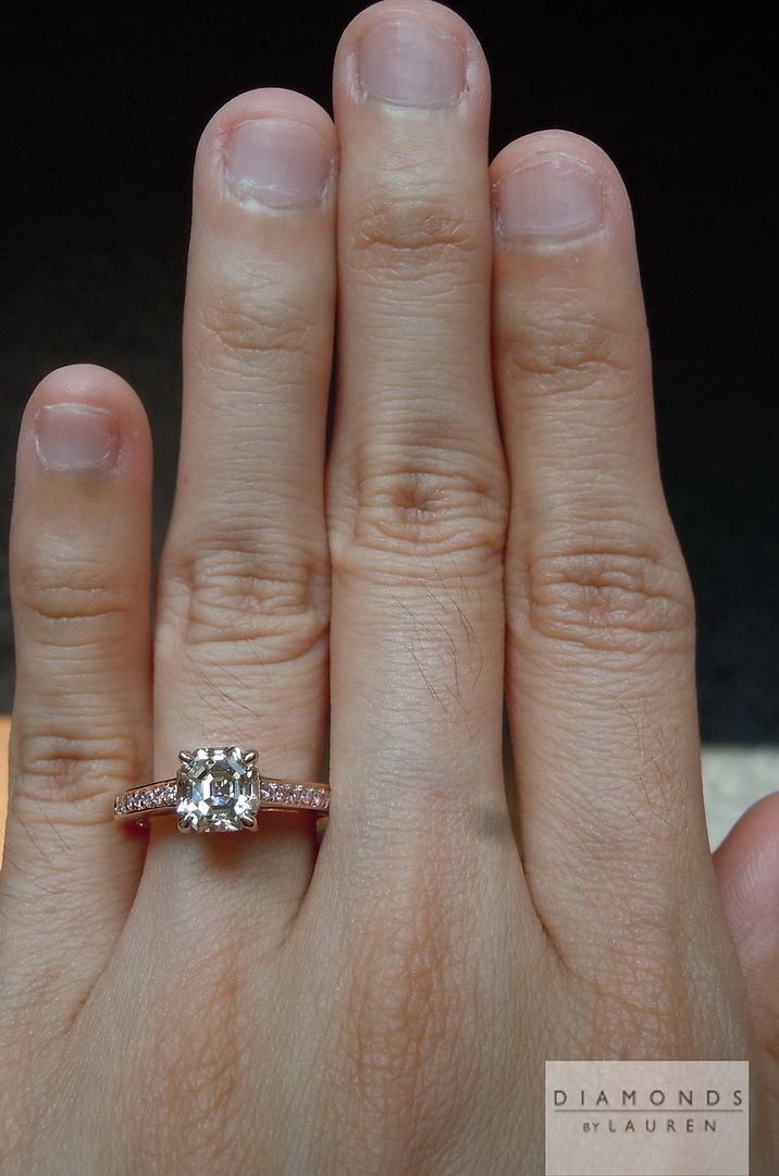 diamond halo ring