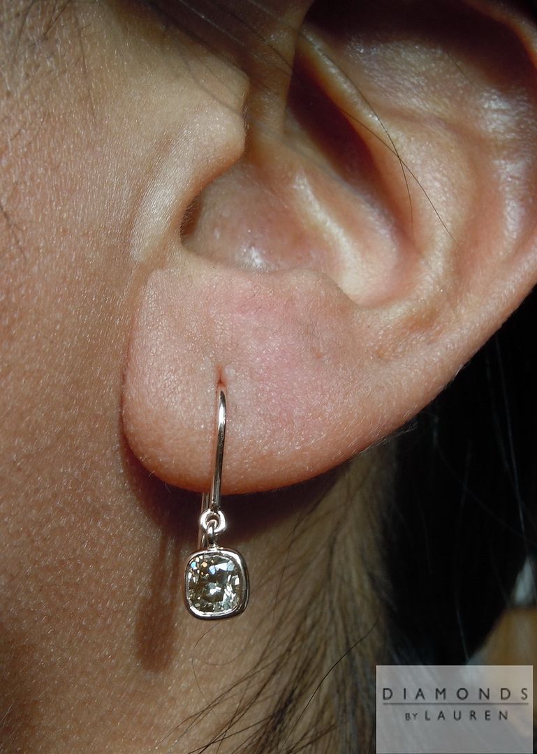 diamond stud earrings