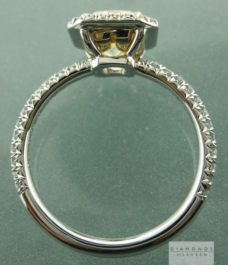 hand forged diamond ring