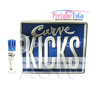 CURVE KICKS by Liz Claiborne for Men 1.7 ml NEW VIAL  