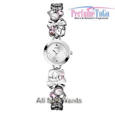   NEW GUESS WATCH for WOMEN * Silver Crystallized Romance * U11062L1 NWT